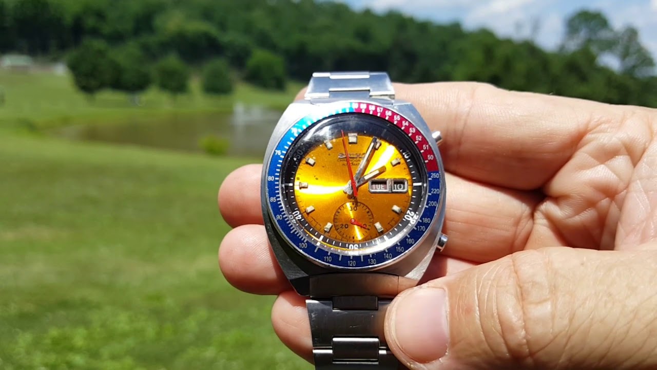 Seiko Pogue 6139 6002 - YouTube