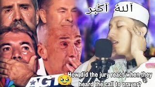 Virall‼️ Reaksi non muslim mendengar suara adzan irama Hijaz bikin nangis -Americas got talent