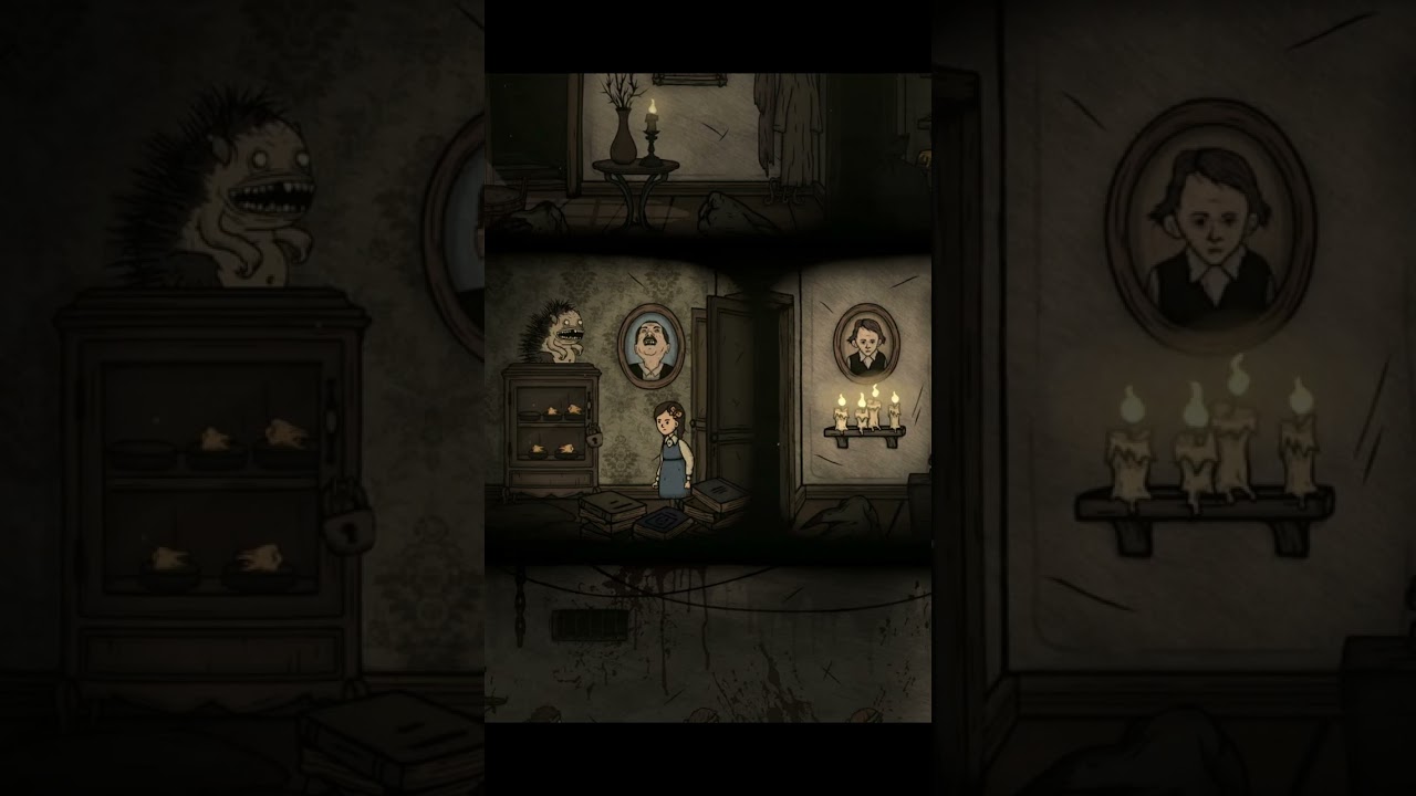 Когда зашел в комнату к младшему брату 