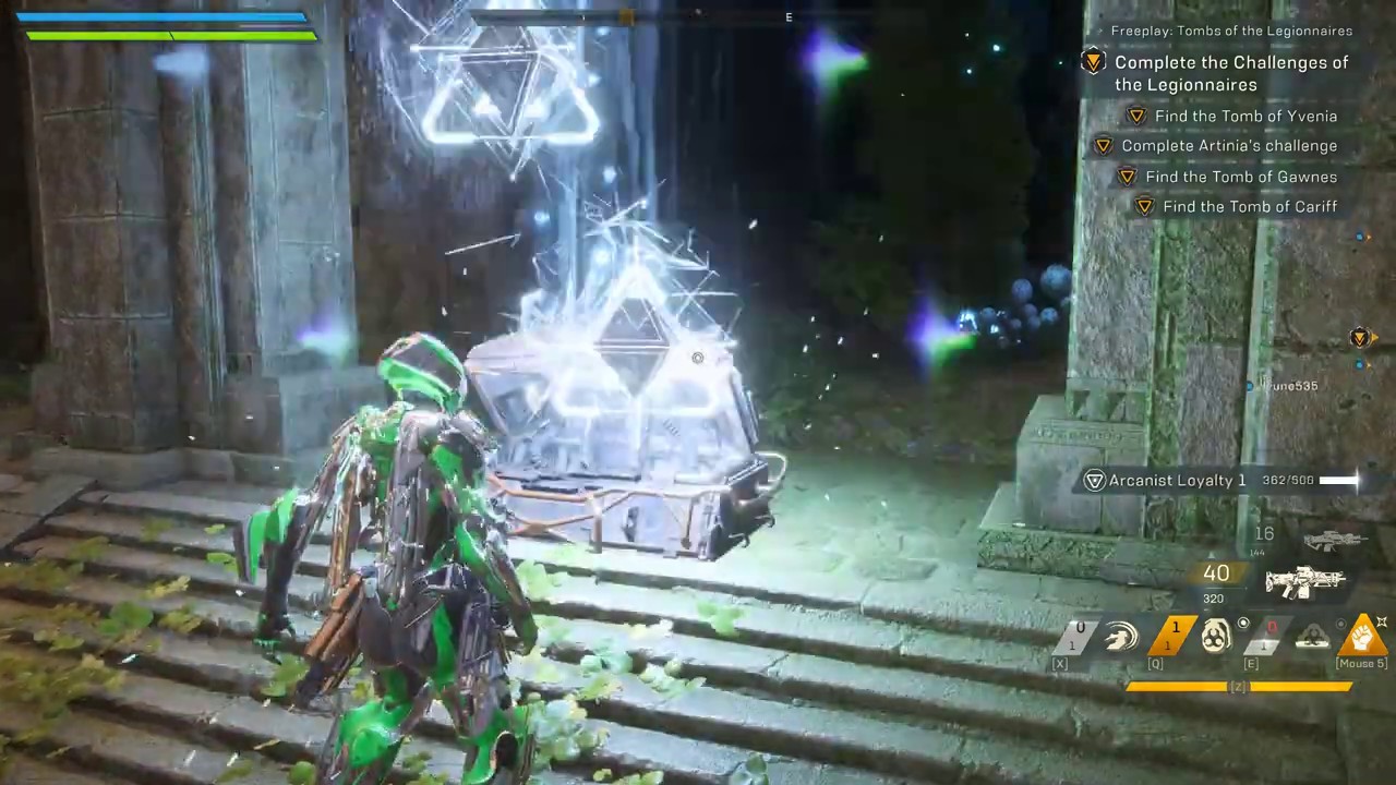 Anthem freeplay World event.