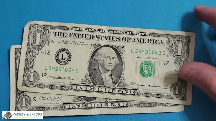 VALUABLE MONEY! Don't Spend Your 1999 or 2001 Dollar Bill!