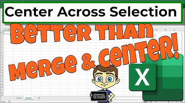 Better Than Merge and Center: Excel