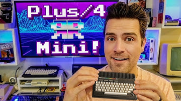 The Commodore Plus/4 Mini! Exclusive 1/4 reveal!