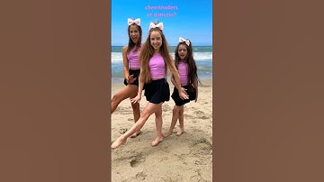 CHEERLEADERS or DANCERS?💜#shorts #shortsfeed #shortsviral