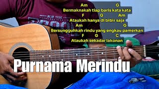 Purnama Merinduh Guitar Chords | viral tiktok