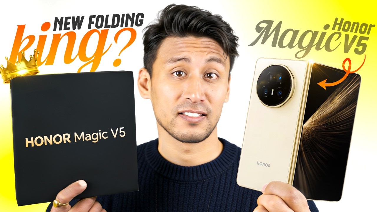 The BEST Foldable Phone in Nepal? Honor Magic V5 Tested! - YouTube