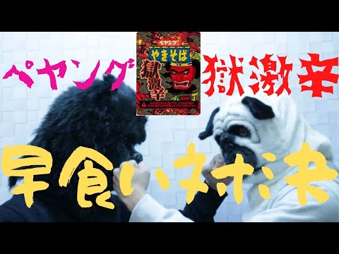 【ペヤング激辛対決】今さらやけど獄激辛食べてみた！