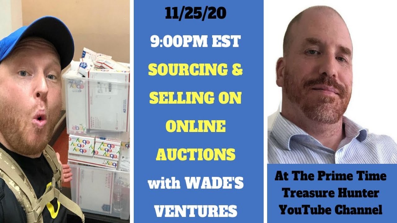 Sourcing & Reselling from OnLine Auctions Interview with Wade's