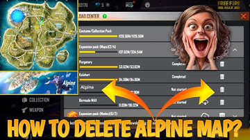 How to Delete Alpine Map in Free Fire | Alpine Map FF | Xtylo Gaming