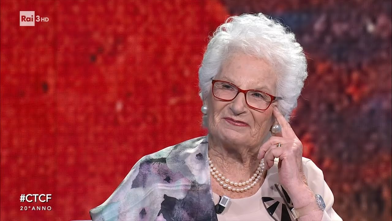 La senatrice Liliana Segre si racconta a Fabio Fazio - Che Tempo Che Fa 23/10/2022