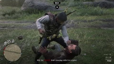 5/5 Non-player enemies knocked out - RDR2 Online