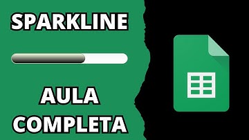 BARRA DE PROGRESSO no Google Planilhas com a função SPARKLINE!