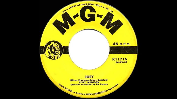 1954 HITS ARCHIVE: Joey - Betty Madigan