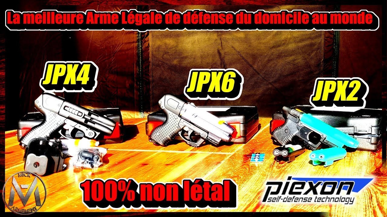 La meilleure arme de défense qu'il vous faut ! Piexon JPX !