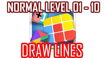Puzzle Joy | Draw Lines | Normal | Level 1 - 10 | Answers