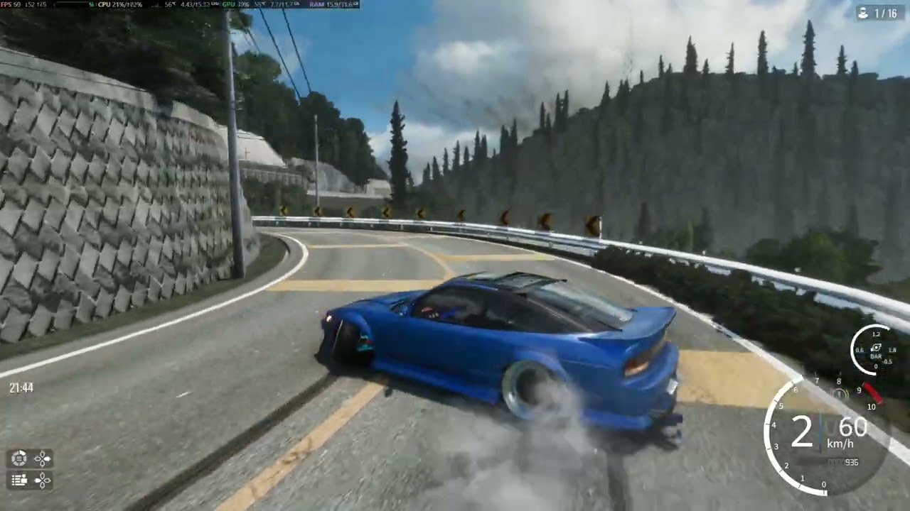 carx drift racing online kubotoko Touge 峠 シルエイティ Modサウンド