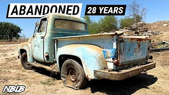 1955 Ford Truck, WILL IT RUN After 28 Years?