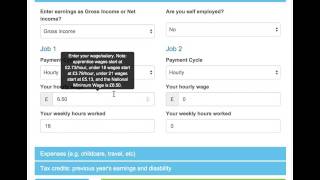 An introduction to the Universal Benefit Calculator and Outcome based Software screenshot 1
