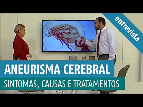 Vídeo: Aneurisma De Vasos Cerebrais: Sintomas, Tratamento, Consequências, Causas