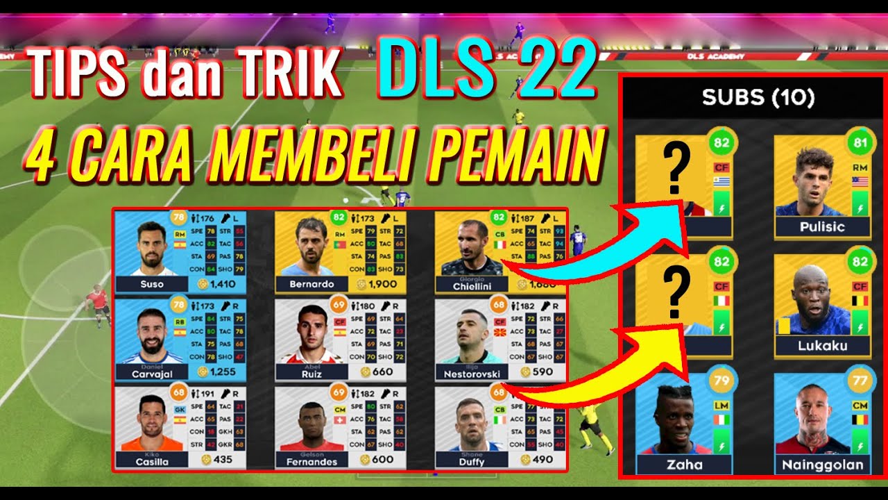 4 CARA MEMBELI PEMAIN di DLS 22 Dream League Soccer