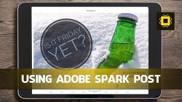 Using Adobe Spark Post