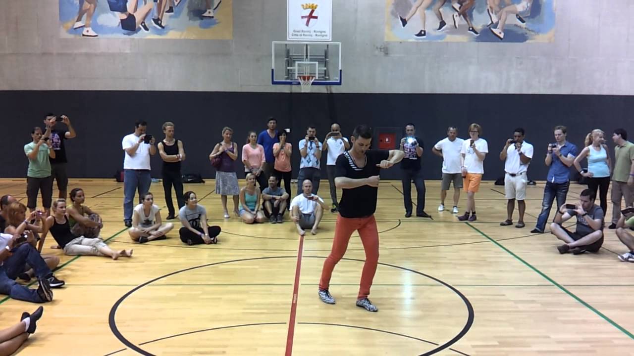 AfroLatin Connection Kizomba WS2 men steps @ SSD 2014