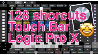 Maximizing Efficiency: 128 Custom Keyboard Shortcuts on Touch Bar in Logic Pro X 👩🏼‍🏫🧑🏻‍💻 screenshot 5