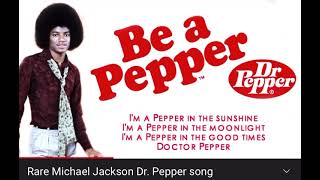 Michael Jackson Dr. Pepper Song