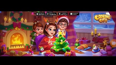 Cooking City CHRISTMAS PARTY Official ad Special Shop (iOs Android) GamePlay #700