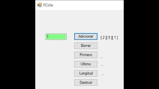 Implementación TAD Cola
