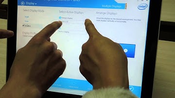 Dual screen Setting IZP010