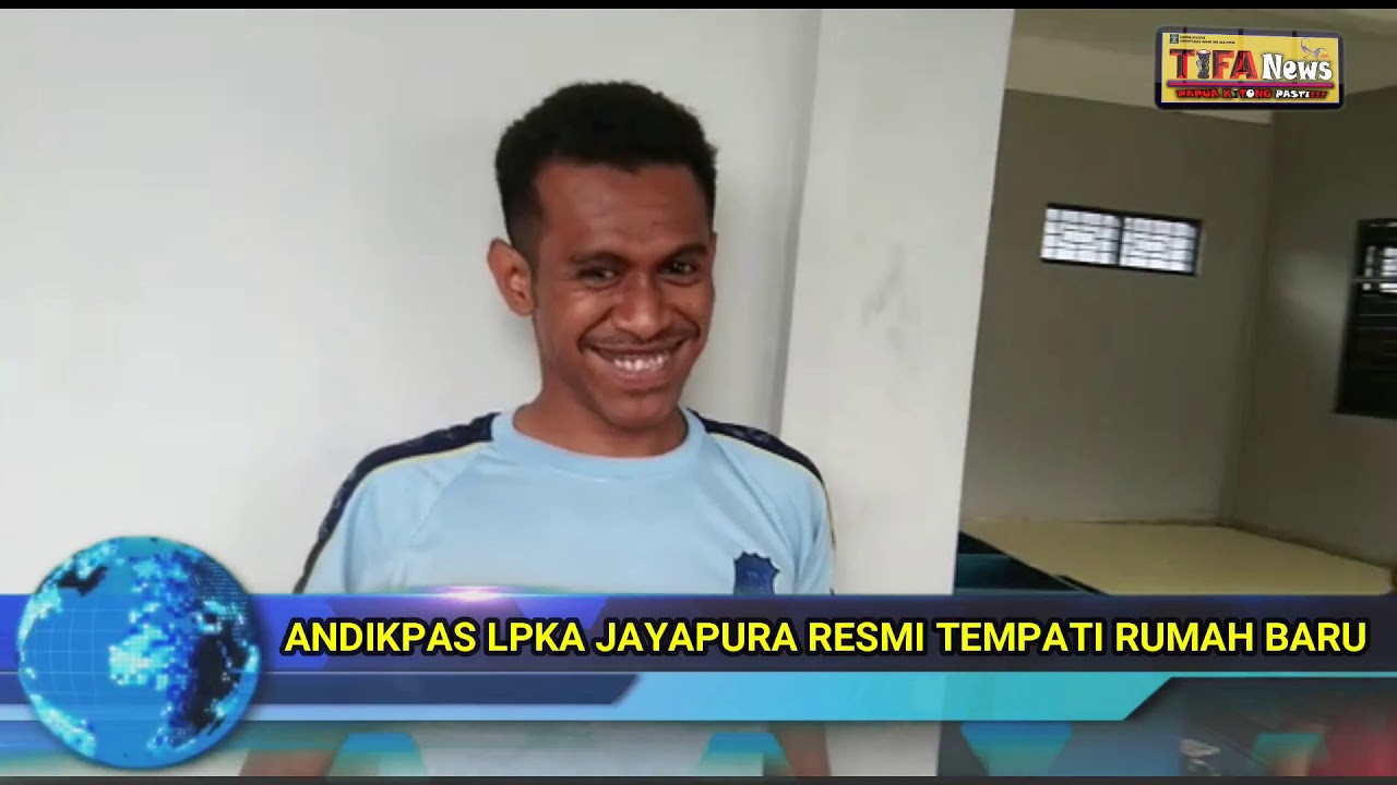 ANDIKPAS LPKA JAYAPURA RESMI TEMPATI RUMAH BARU