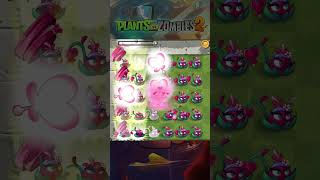 PvZ 2 - Plants Vs Zombies 2 - 30 Plants Level Max Vs Chicken Zombie 100K HP #shorts #pvz2 #pvz