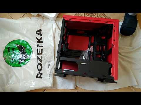 Обзор Корпус GameMax Expedition Red из Rozetka