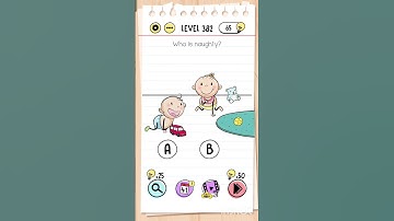 Brain Test: Level 382. Who is naughty? #brainteasers #games #braintest #braingames