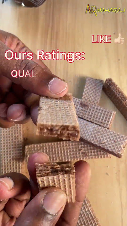 🍫 Nabati Richoco | Cocoa Cream Wafer Rating and Review #shorts