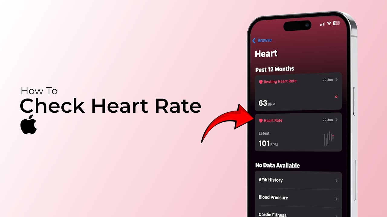 How To Check Heart Rate on iPhone(iOS 18)? - YouTube