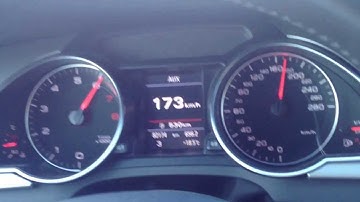 Audi A5 2.0 T, before stage 1 remap