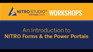 NITRO Forms and the Power Portals
