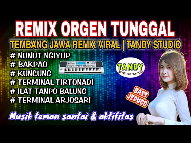 REMIX ORGEN TUNGGAL TEMBANG JAWA VIRAL❗ TANDY STUDIO❗Nunut ngiyup, Bakpao, Kuncung, class=