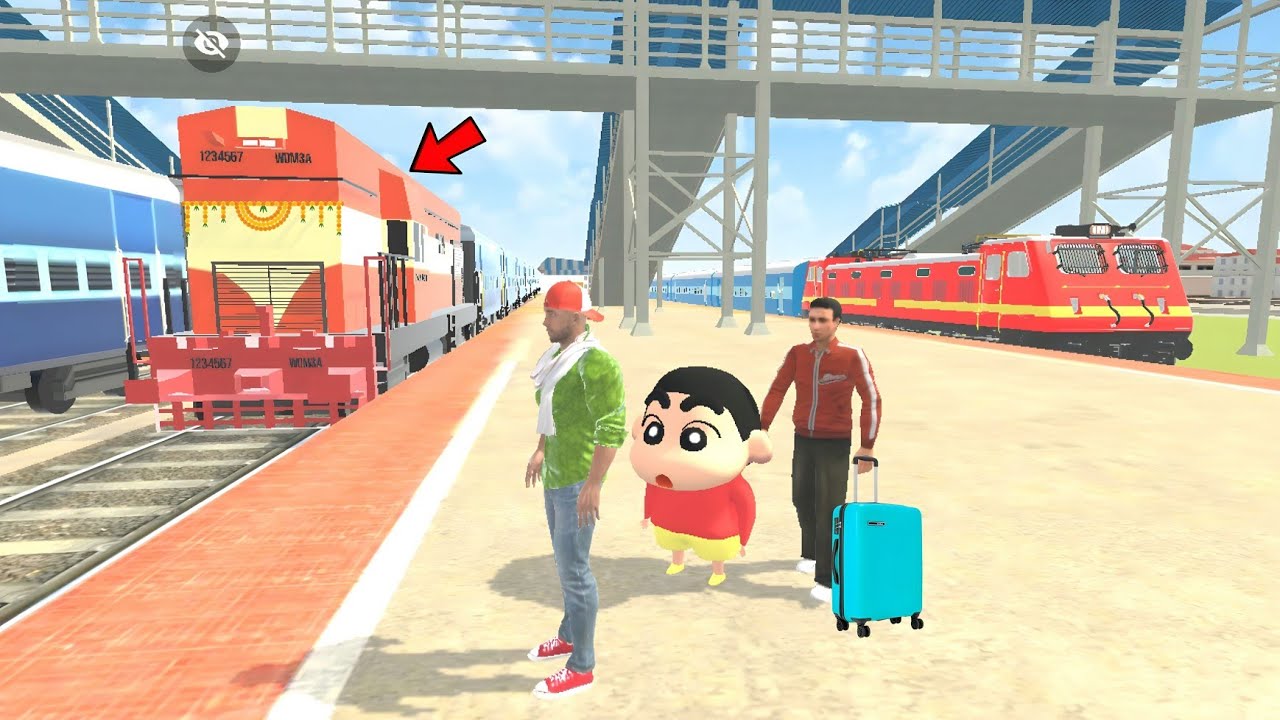 Jack Ki City me Ek Aur New Train Agaya 😍 in Indian Theft Auto Simulator |  New Update 🤑