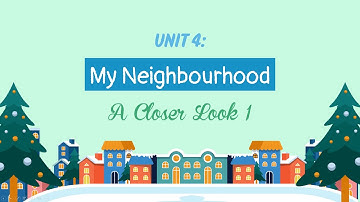 Unit 4: My neighbourhood - A closer look 1 - English 6 Global Success [OLM.VN]