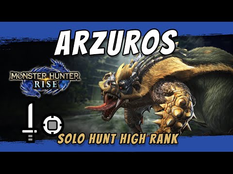 Monster Hunter Rise | Arzuros full hunt!