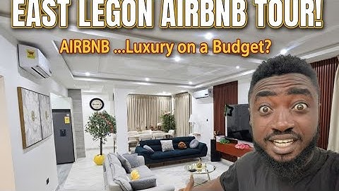 Ik huurde de meest LUXE Airbnb in East Legon (ik kan de prijs niet geloven!)