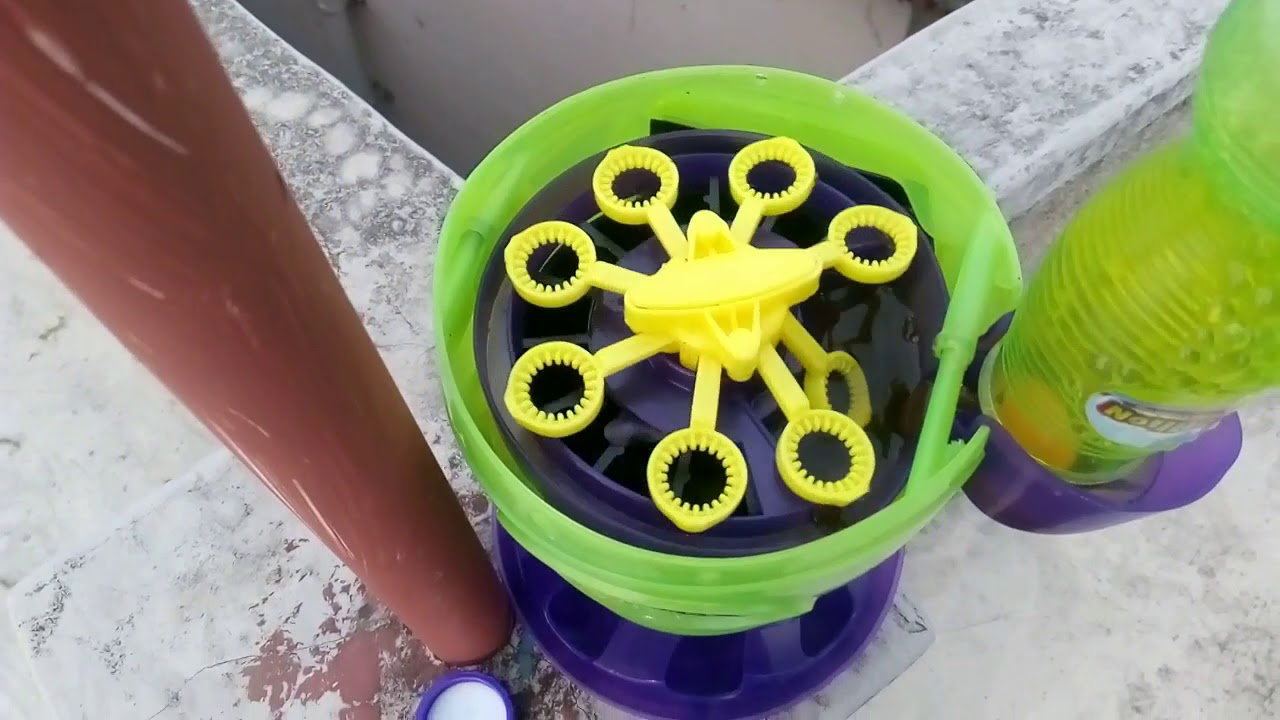 gazillion Bubble Machine review YouTube