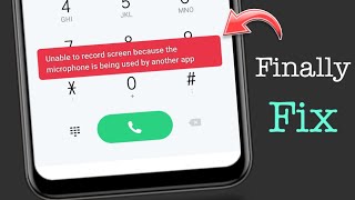 How to Fix - Unable to record screen because the microphone is being used by another app screenshot 5