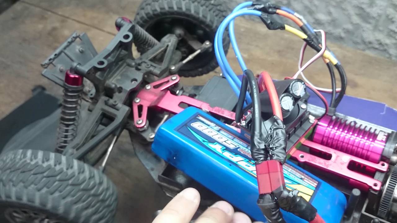 HobbyKing Brushless Car ESC 100A beep and not work YouTube