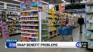 SNAP benefit problems