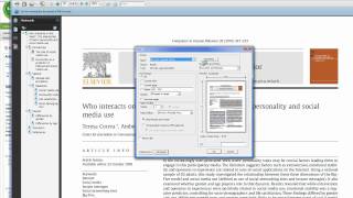 Printing from Elsevier ScienceDirect