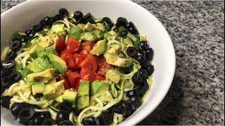 Zoodle Salad